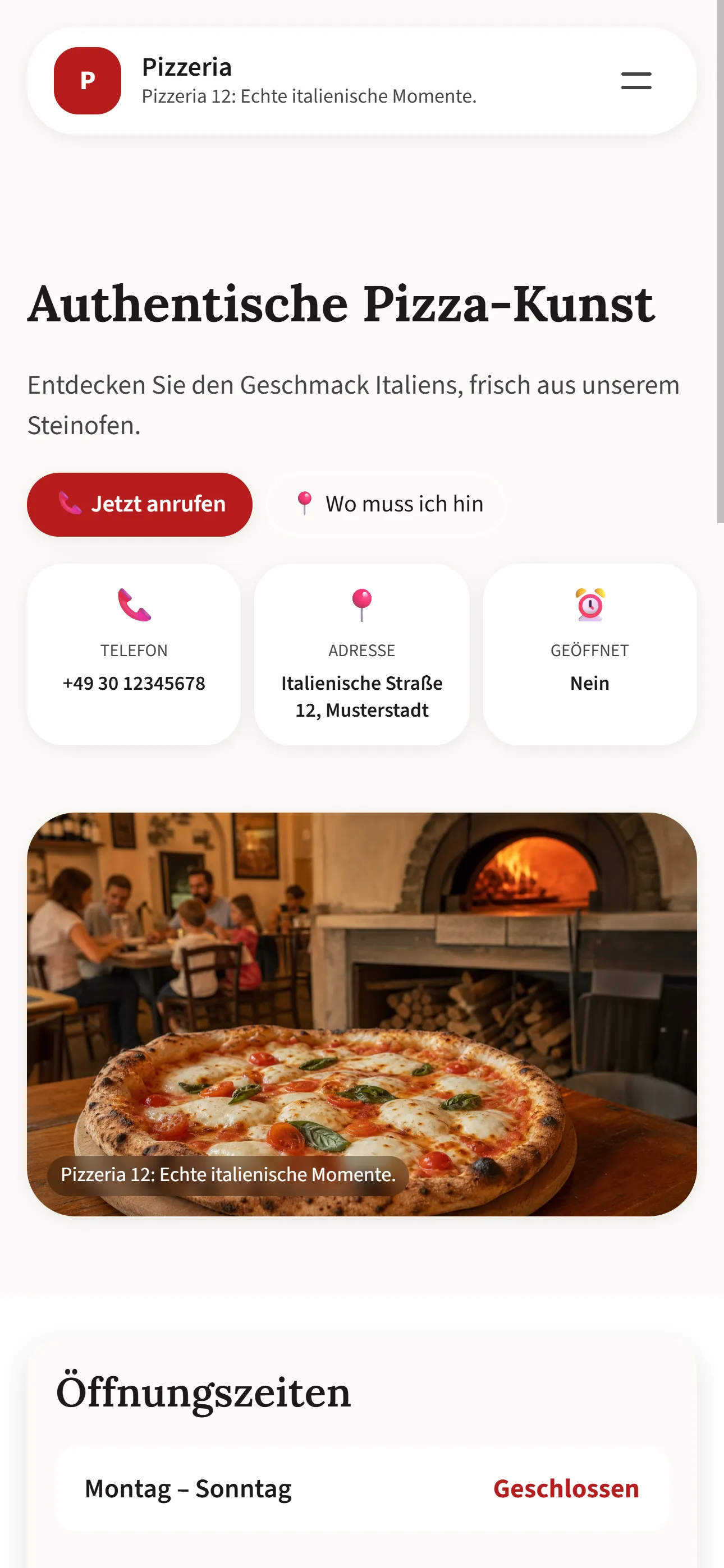 Pizza Beispiel